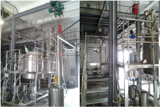 中藥揮發(fā)油提取生產線